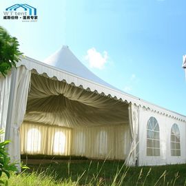 Luxury Pavilion Pagoda Marquee Tent Double PVC Tahan Api