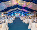 200 Orang Huge Tenda Pernikahan Luar Ruangan Tahan Api Pitch 18 Derajat
