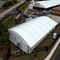 Tenda Aluminium Arcum Besar Atap PVC Transparan Untuk Acara Upacara Outdoor