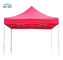 3x3 Tenda Lipat Warna Merah Tahan UV Untuk Acara Iklan