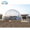 30m Steel Geodesic Dome Cover, Tenda Dome Komersial Flame Retardant
