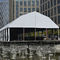 Luxury Polygon Tent Outdoor Flame Retardant Cover Pembersihan Mudah