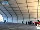 Tenda Pesawat Melengkung Hangar Dengan Penutup Tahan Hujan Ukuran 15x30