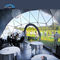 Tenda Geodesic Dome Transparan Tabung Galvanis Di Luar Penggunaan Rumah Hotel