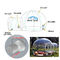 Tenda Gelembung Tiup Transparan Untuk Situs Berkemah Di Luar Ruangan Dengan Blower Udara