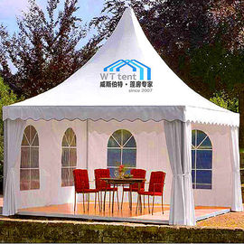 6x6 Square Pagoda Event Tent Flame Retardant Cover Penggunaan Taman