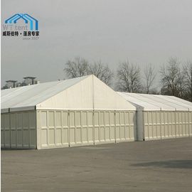 Tenda Gudang Besar Sementara / Aluminium Industrial Storage Tents ABS Wall