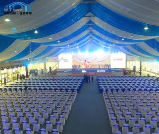 Acara unik Outdoor Marquee Tent, Giant Party Tent Anti - Rust Fabric Cover
