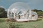 Tenda Inflatable Geodesic Inflatable Ringan Dengan Jendela Tanpa Bingkai Bay