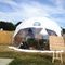 Tenda Igloo Dome tahan air hitam kain Oxford untuk acara pernikahan