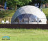 Tenda Igloo Dome tahan air hitam kain Oxford untuk acara pernikahan