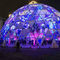 Dekorasi Langit-langit Geo Dome Tenda Tahan Lama dengan Lampu Fatastic