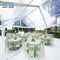 Tenda Pesta Pernikahan Outdoor Kain PVC Transparan Untuk Acara Pameran