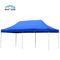 Tenda Lipat Instan Disesuaikan Biru, Pameran Dagang Tahan Air Pop Up Tenda