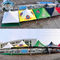 6 x 6 m Colorful Spring Top Marquee Advertising Mencetak Penutup Atap